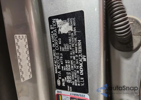 2020 Kia Sportage Lx from USA, damaged, VIN KNDPMCAC2L7836904